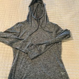SUPER soft Reebok running hoodie size small excellent condition barely worn.